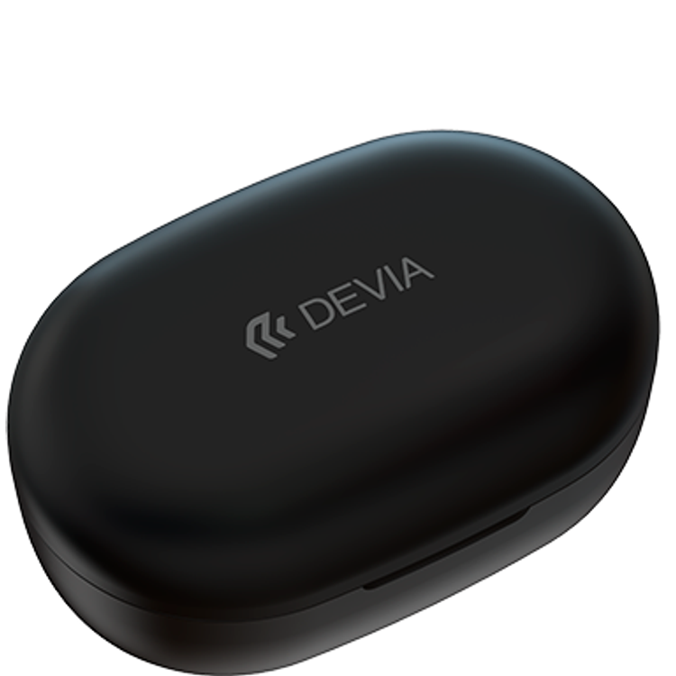 Devia Joy A6 Series TWS Wireless Earphone Bluetooth Version V5.0 - Black