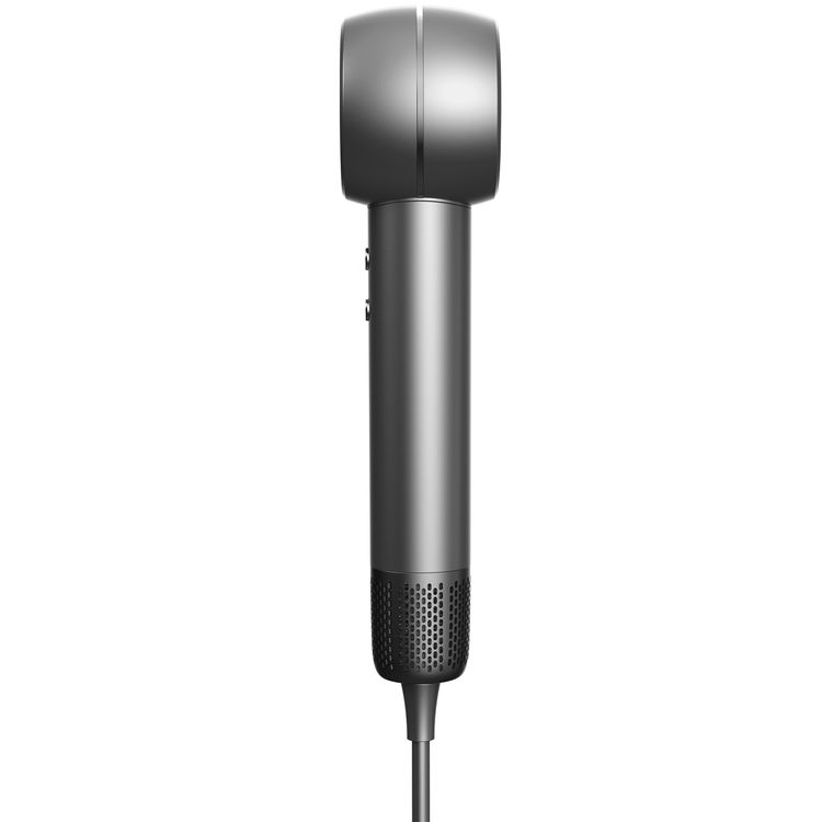 Powerology IonFusion Hot & Cold Hair Dryer, 1400W Rated Power, 65m/s Wind Speed, 4 Temperature Levels, High-Speed Brushless Motor, 1.8m UK 3-Pin Plug - Gray