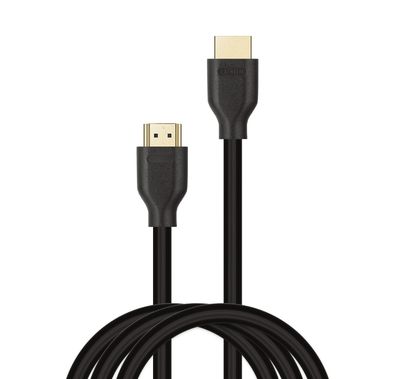 بوردو كابل 8ك HDMI إلى HDMI V2.1 3متر / 10قدم يدعم إيثرنت ، ثلاثي الأبعاد ، وإرجاع الصوت متوافق مع منفذ ميكرو يو اس بي إلى منفذ ميكرو-HDMI ، كابل عالي السرعة - أسود