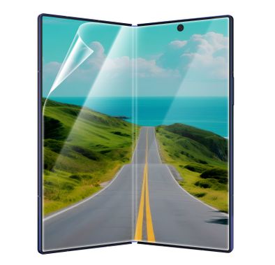 Green Lion Fold Clear Protection Pack for Z Fold 7 with Maximum Coverage, Self-Healing Tech, Highly Responsive & Touch Sensitive, Anti-Scratch, Keep HD Clarity - Clear