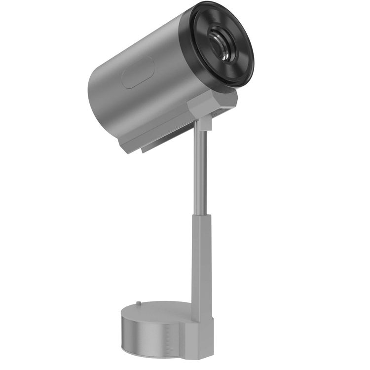 Porodo Lumino Smart FHD Projector with Adjustable Telescopic Stand, 100" Ultra Wide Screen, Android 13, Remote Controller, 2.69" LCD Panel Size, ×1 HD Multimedia & ×1 USB-A & ×1 Audio Inerface, 30"-100" Projection Size, 1-3m Projection Distance, Cinematic Screen Viewing - Gray