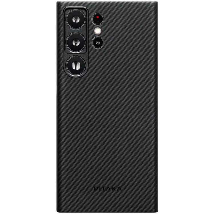 Pitaka MagEZ Case for Samsung Galaxy S23 Ultra - Black/Grey Twill