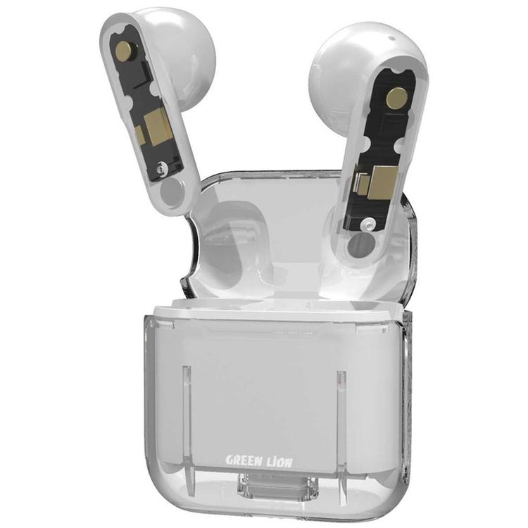 Green Lion Solo Wireless Earbuds  - White