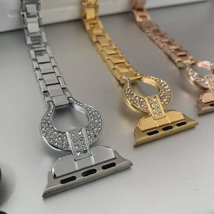 Devia Diamond Watch Band 42/44mm - Silver