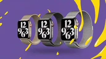 Porodo iGuard Sport Silicone Watch Strap for Apple Watch 45/44mm in UAE | Adjustable - Black/White | (PDSILNS44-BKWH)