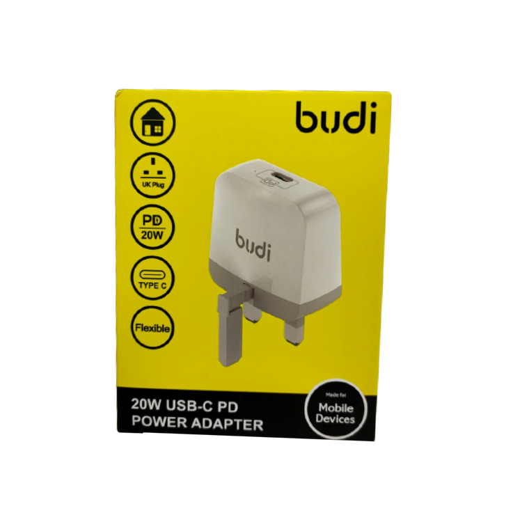 Budi 20W USB-C PD Power Adapter