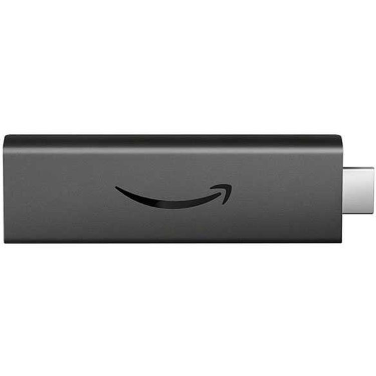 Amazon Fire TV Stick 4K with Sharp Picture Quality, Fast Streaming, Free & Live TV, Alexa Voice Remote & TV Controls, Bluetooth Version 5.0, Prime Video with 4K Ultra HD, WiFi 6 Support, 1.5 Million Movies & TV Episodes - Black