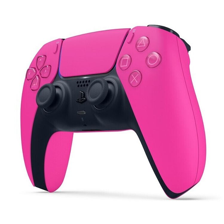 Sony PS5 PlayStation Dual Sense Wireless Controller with Built-in Microphone & Speaker, Haptic Feedback, 14 Keys Total, Adaptive Triggers, Motion Sensor - Pink