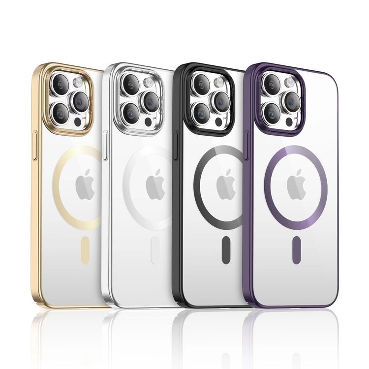 Green Lion Delgado Chrome Magsafe Case iPhone 14 Pro  - Purple