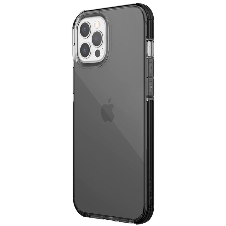X-Doria Raptic Clear Case with Sleek Design Compatible for iPhone 12/12 Pro (6.1") Anti-Scratch, Easy Access to All Ports, 6ft Drop Tested, Shock Absorbing Rubber Protection