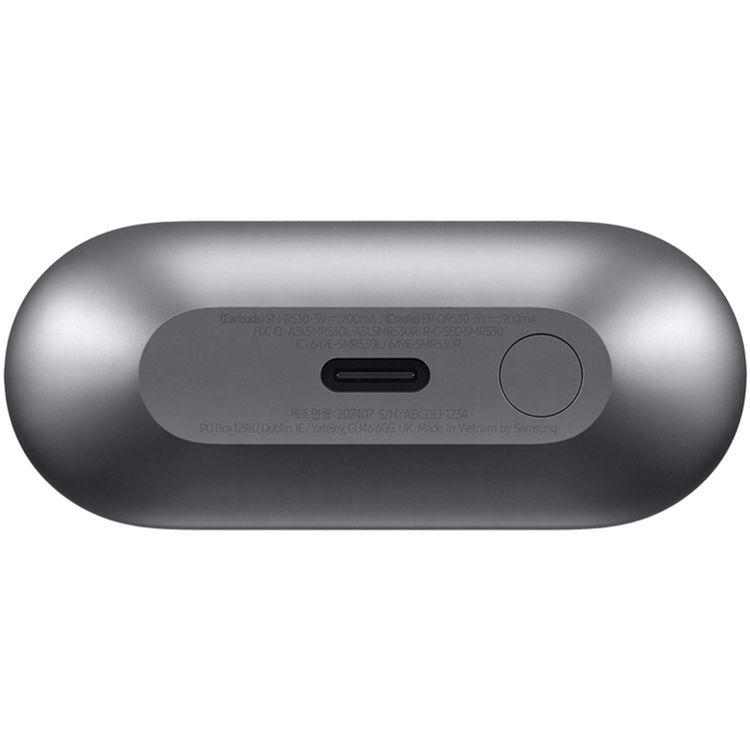 Samsung Galaxy Buds3 True Wireless Earbuds - Silver + Smart Tag2 (Bundle)