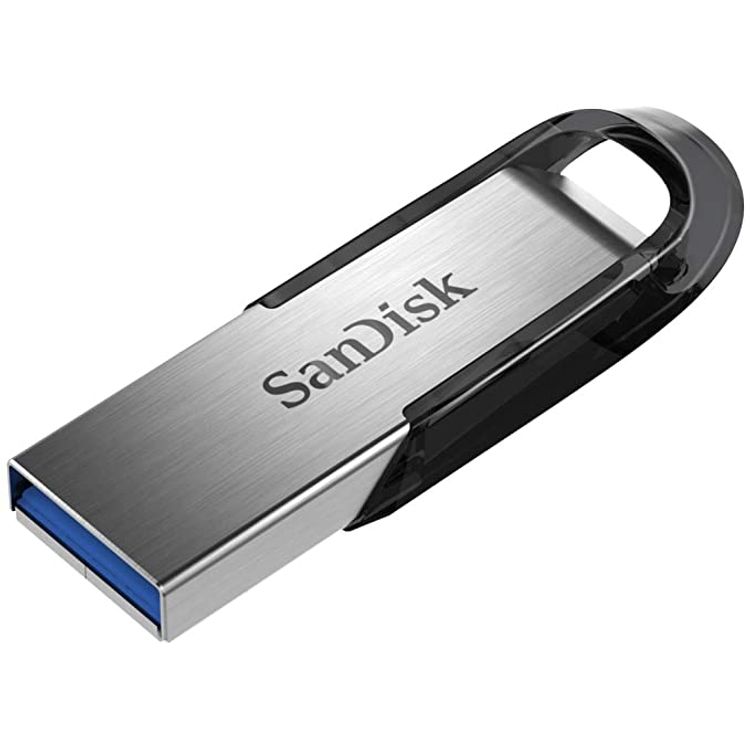 SanDisk Ultra Flair 128GB USB 3.0 Pen Drive, SDCZ73-128G-I35 - Silver/Black