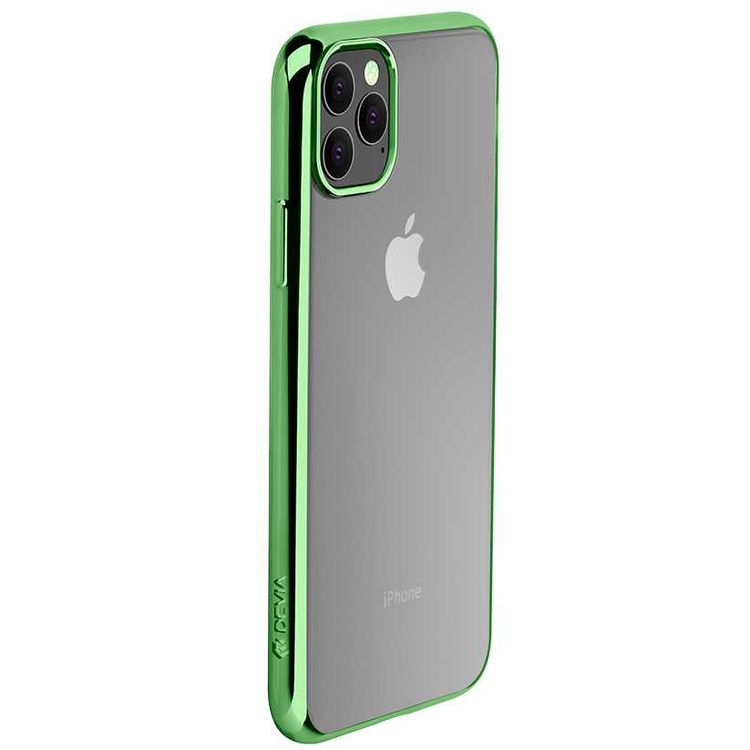 Devia Glitter Series Soft Sleek Case Compatible for iPhone 11 Pro (5.8") Anti-Scratch - 1.2m Drop Protection - Anti-yellowish Case - 360° Full Protection Back Cover - Green