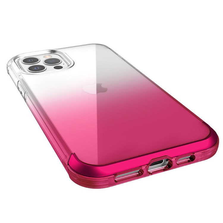 X-Doria Raptic Air Case with Sleek Design Compatible for iPhone 12 / 12 Pro (6.1") Anti-Scratch, Easy Access to All Ports, 13ft Drop Tested, Shock Absorbing Protection