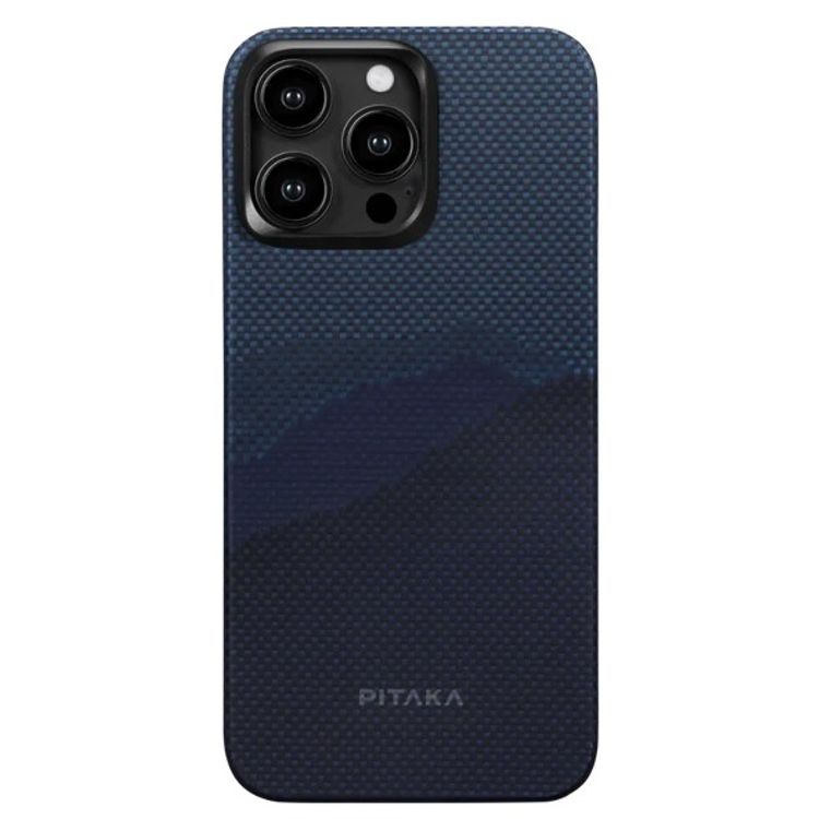 حافظة MagEZ Over the Horizon 4 لسلسلة هواتف iPhone 15 - أزرق غامق - iPhone 15 Pro Max