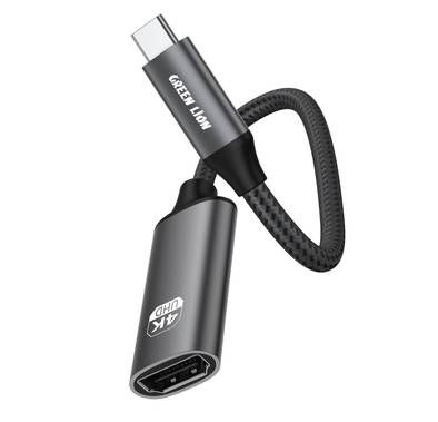 Green Lion 4K USB-C to HDMI Adapter Cable, Portable, Plug...