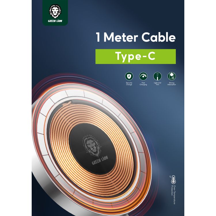 Green Lion Transparent Magnetic Wireless Charger