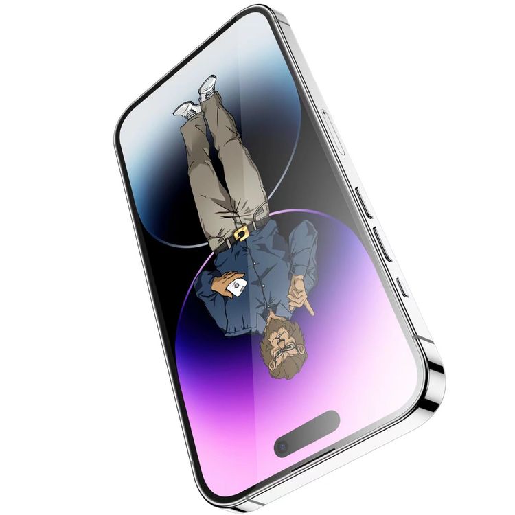 Green Lion 9H Tim Glass Ultra-Slim Full Screen Guard iPhone 14 Pro - Clear