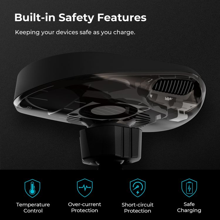 Pitaka MagEZ Car Mount Pro With Suction - Black	