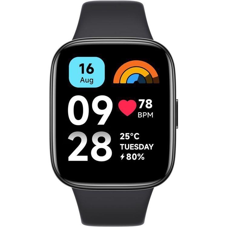 Xiaomi Redmi Watch 3 Active Smartwatch, 12 Days Battery Life, Ultra Large 1.83" LCD, Fitness & Activity Tracking, Bluetooth 5.3, Bluetooth Calling, 5ATM Water Resistance - Black