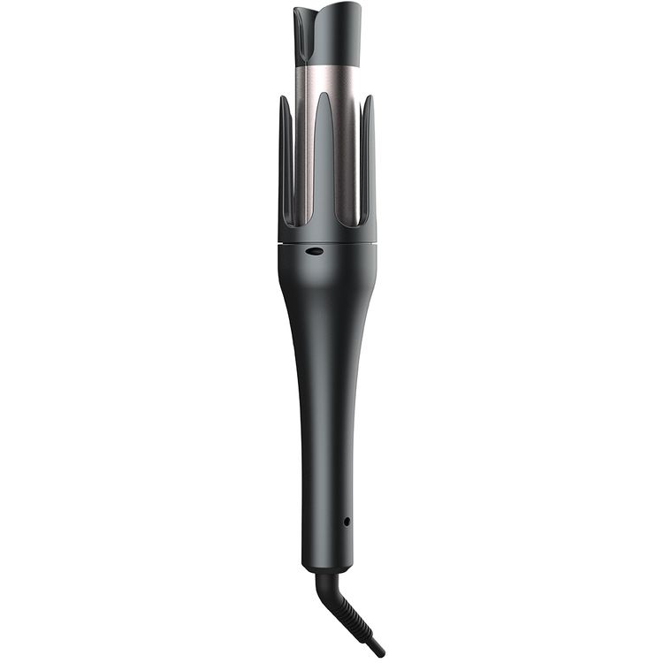 Porodo Automatic 2-in-1 Hair Styler with 3 Temperature Levels, Safety Auto Shutoff, 360° Swivel Cord, Automatic Rotating Technology, 1.8m Cord Length, UK 3-Pin Plug, 50W Power - Black 