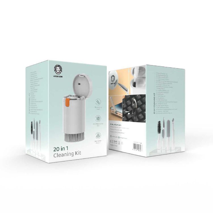 Green Lion 20 in 1 Multifunctional Cleaning Kit - White